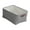 Gray, variant on Fabric Storage Basket with Handle Foldable Closet Organizer Bin Multifuncation Large Capacity Home Storage Box for Clothing Toys 14x10x6 in