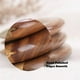thumbnail image 5 of Peine De Madera De Nogal Peines De Madera Para Mujer Cepillo De Pelo De Nogal Peine De Púas Finas Desenredante Natural De Pelo Verde Peine De Madera Hecho A Mano Con Forma De Luna Pequeña, 5 of 6