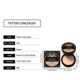 thumbnail image 4 of Giftesty 30g High Coverage Concealer Stick,Waterproof Sweatproof Body Makeup,Natural Finish for Daily Wear Travel Stage Use, 4 of 9