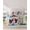 Blue, variant on 4 Piece King Sheet Set Gnomes Sheets Set for King Size Bed, Breathable Soft Microfiber Bed Sheets Cooling White Yellow Daisy Floral Country Garden Floral Fitted Sheet Deep Pocket, Pillowcases