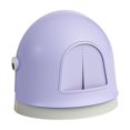 thumbnail image 4 of DOLITY Enclosed Cat Litter Box, Kitten Litter Box Covered Cat Litter Tray Cat Potty Violet, 4 of 9