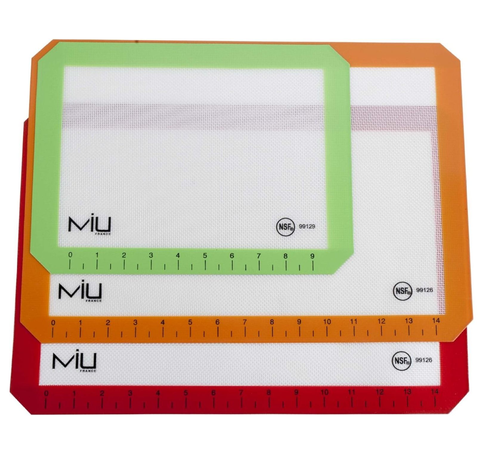 Miu Nonstick Silicone Baking Mat Set of 3