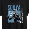 thumbnail image 3 of Mortal Kombat - Sonya Mortal Kombat - Women's Oversized T-Shirt, 3 of 5