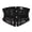 BLACK-A, variant on Gotyou Women's 16cm Short Lace Corset Belt, Vintage Sheer Mesh Underbust Waist Cincher, Breathable Shaper Girdle with 3 Hooks & Fishbone Support, Retro Gothic Cosplay Waist Trainer for Dress