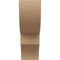thumbnail image 2 of 4"W x 8"D x 12"H Classic Ridgewood Rough Cedar Woodgrain TimberThane Corbel, Primed Tan, 2 of 6