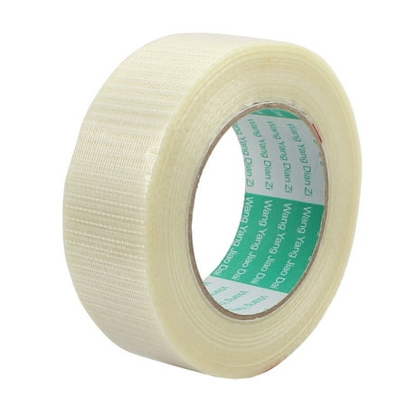 40mm Height 50M Length Adhesive Insulating Grid Glass Fiber Tape (Best Tape For Glass)
