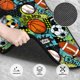 thumbnail image 3 of Fotbe Balls Juego de 4 Tapetes para Auto con Estampado – Alfombrillas de Goma Reforzada, Diseño Antideslizante, Protección para Todo el Año – Vehículos, Autos, Camionetas y SUVs, 3 of 7