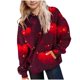 thumbnail image 2 of Sudaderas con capucha CUHK para niñas, sudadera con capucha estampada, cuello redondo, manga larga, para uso diario, ropa de abrigo informal, sudadera con capucha, blusa de poliéster para niños, 2 of 6