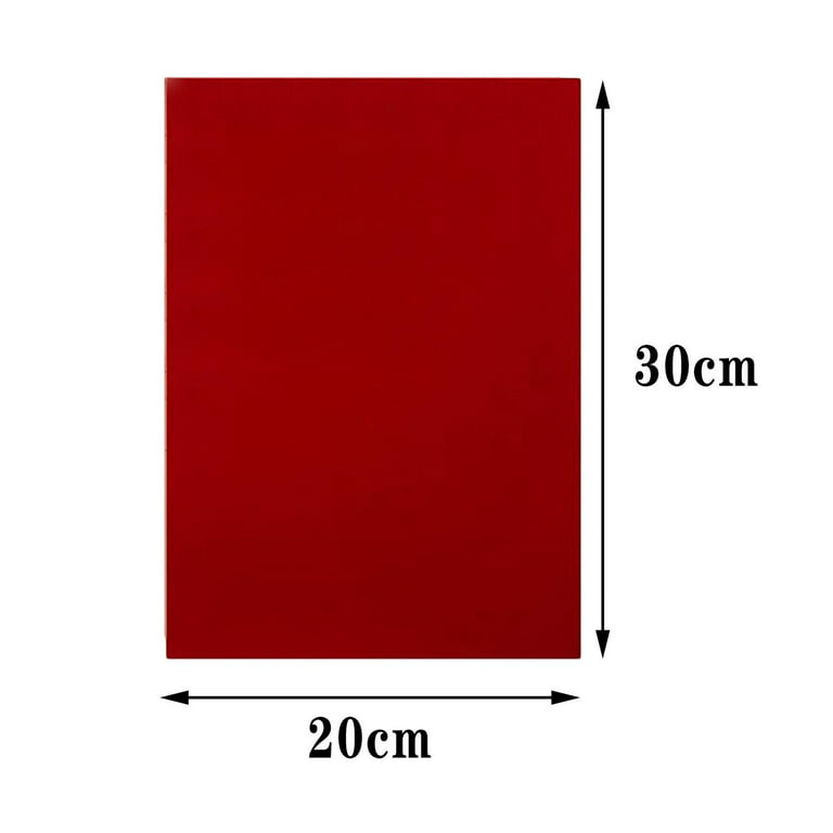 10PCS Self-Adhesive Velvet Fabric, A4 Adhesive Sheet, Durable , for Craft  Making Jewelry Drawer 