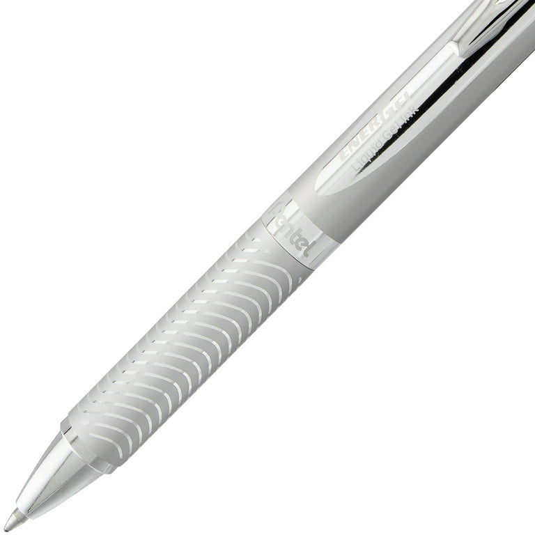 Pen Collection geekery: Pentel Hybrid Gel Grip Silver/Gold