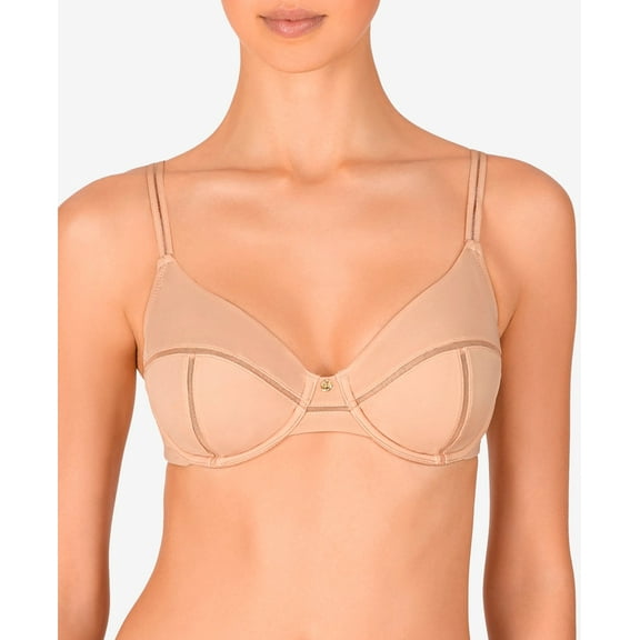 Natori Womens Illusion Tulle Stripe Bra,Cosmetic,30G