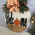 thumbnail image 4 of Christmas 3D bow hanging sign door hanging autumn pumpkin new hanging sign home decoration house Christmas holiday decoration, 4 of 9