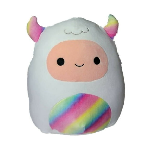 Squishmallows 8" Yuri the Yeti with Rainbow Belly