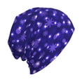 thumbnail image 6 of Gaeub Beautiful Purple Snowflakes Print Beanie Hats for Men Women,Winter Caps,Knit Cuffed Beanie,Cuffed Cap,Great for Winter Activities, 6 of 7