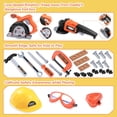 thumbnail image 4 of Juego de herramientas Zealous Pretend Construction con cinturón de herramientas para niños de 3 a 7 años, 4 of 7