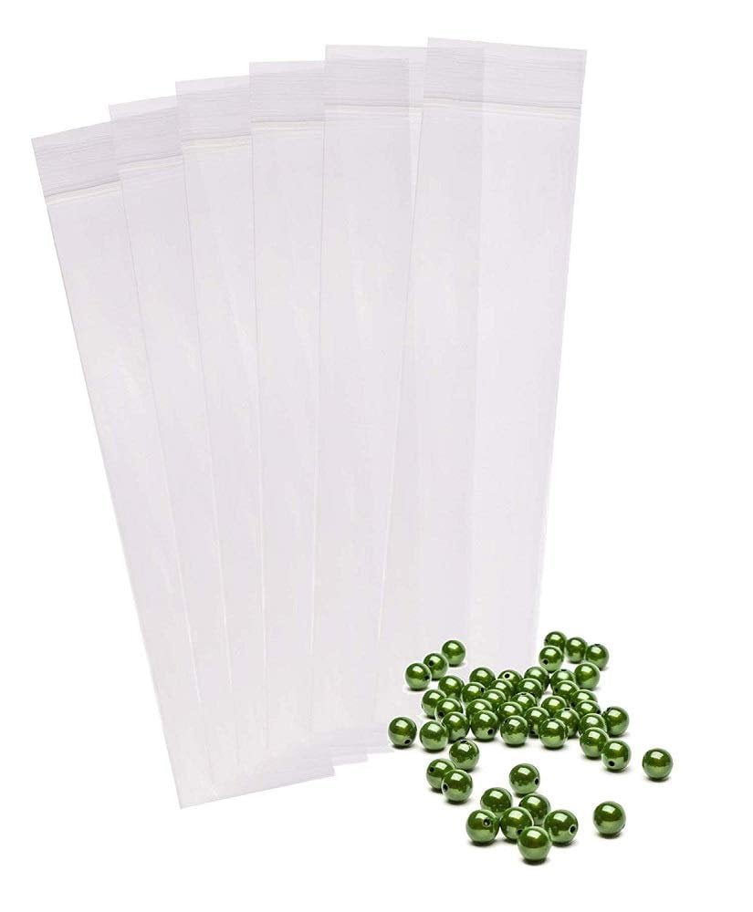 Free Shipping Clear Resealable Poly Bags 5/" x 7/" Polyethylene 1.5 Mil 1000 pcs