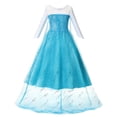 thumbnail image 5 of Vestido de reina de la nieve para niñas, disfraz de Frozen para niñas, vestido de fiesta de carnaval, vestido de graduación, disfraz de princesa Elsa Anna para niños, 2024, 5 of 5