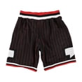 thumbnail image 1 of Mitchell & Ness Mens Nice Kicks Talk Box Athletic Workout Shorts black XL, 1 of 2