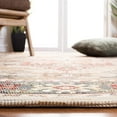 thumbnail image 4 of SAFAVIEH Saffron Seanna Bordered Oriental Area Rug, Beige/Red, 8' x 10', 4 of 7