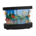 thumbnail image 4 of Lámpara de acuario, Lámpara decorativa de acuario falso, vistas en movimiento, luz nocturna de peces tropicales para dormitorio, cumpleaños, sala de Estilo B, 4 of 7