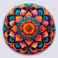 thumbnail image 1 of Purple Pink Floral Mandala - DIY Diamond Painting, 1 of 6