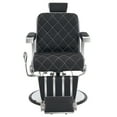 thumbnail image 4 of BarberPub Classic Barber Chair, Professional 660lbs Hydraulic Pump, All Purpose Recline Salon Styling Equipment, 360 Degrees Swivel for Hair Stylist, Barbershop, Salon&Spa Chair 8625, 4 of 9