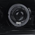 thumbnail image 7 of Spec-D Tuning Glossy Black Smoke LED Halo Projector Headlights + Bumper Lights Compatible with 2004-2012 Chevy Colorado, 2004-2012 GMC Canyon, Left + Right Pair Headlamps Assembly, 7 of 7