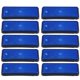 thumbnail image 1 of 10uds Universal Rectángulo Forma Reflector para Motocicleta Azul, 1 of 1