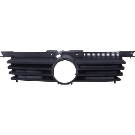 

CYQUIO Front Black Grille Grill Black For 1999-2003 Base gls glx Fits VW1200129 1J5853655C