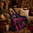 thumbnail image 3 of Dramatic Boxer Dog Under Moonlit Grunge Art, Mystical Pet Portrait Pattern, Warm Flannel Blanket for Living Room and Bedroom, Dog Lovers Just Because Gift, Pet Lover Home Decor, 3 of 9
