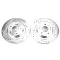 thumbnail image 2 of Power Stop Rear Pair of Drilled and Slotted Brake Rotors JBR1700XPR, 2 of 4