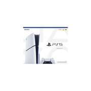 PlayStation 5 Slim Console 1TB + PlayStation 5 DualSense Wireless Controller Sterling Silver - Includes PS5 Console & 2 DualSense Controllers