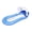 Blue, variant on Tuscom Inflatable Floating Raft with Sun Shade Canopy, Foldable Mesh Pool Float for Adults, Portable Water Bed for Beach Lake, Red