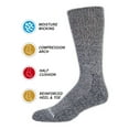 thumbnail image 2 of Wrangler Men's Crew Socks, 3-Pack, 2 of 2