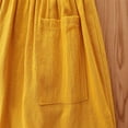 thumbnail image 4 of EGNMCR Robe Sans Manches à Col Rond Tout-Petit Enfant Bébé Filles Robe d'Été à Bretelles Mignonne Couleur Unie Robe Décontractée Robe Fille, 4 of 9