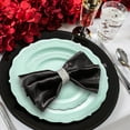 thumbnail image 6 of Smarty Turquoise Vintage Disposable Plastic Dinnerware Value Set 240ct, 6 of 7