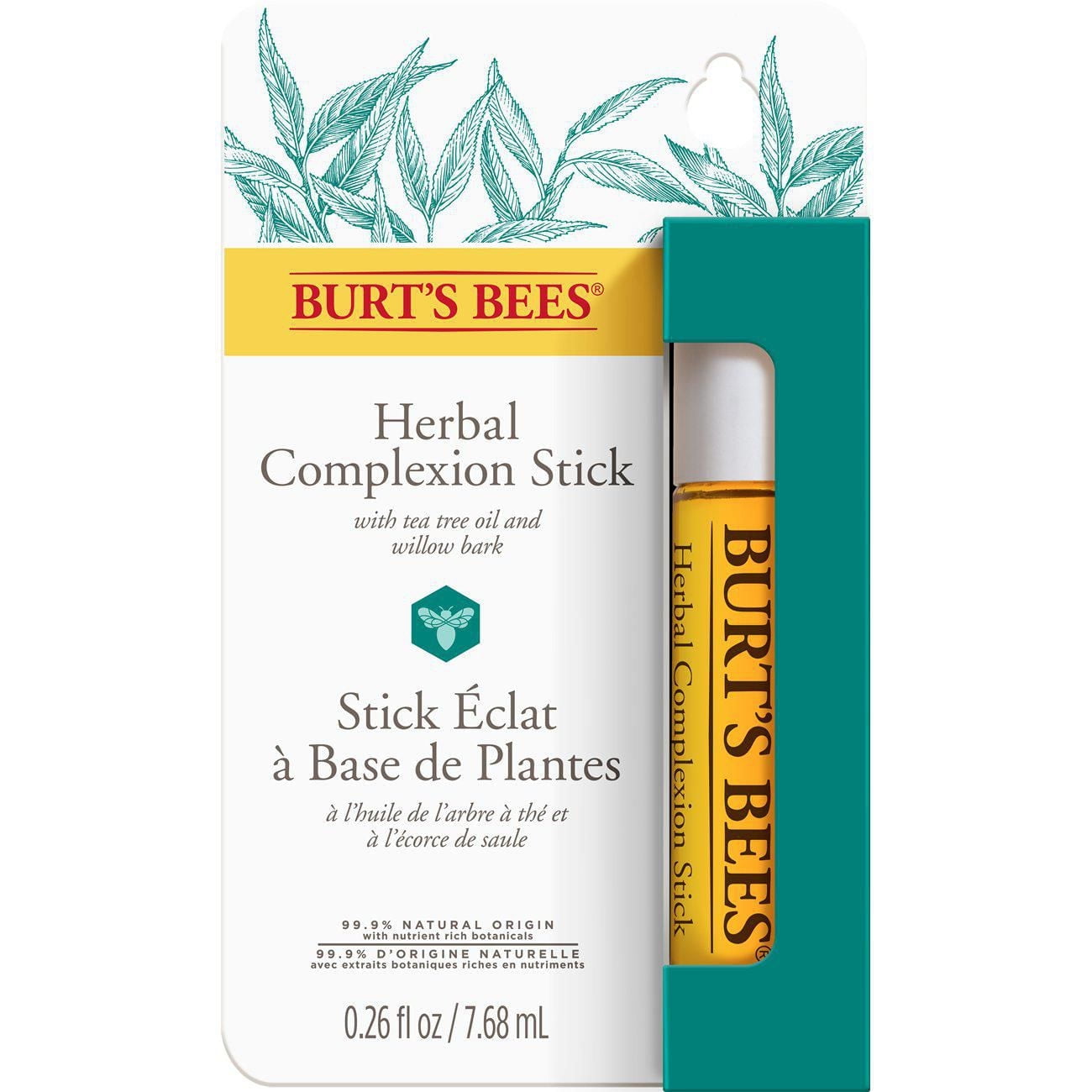 Bâtonnet anti-imperfections à base de plantes de Burt’s Bees®, formule d’origine naturelle à 99,9 %