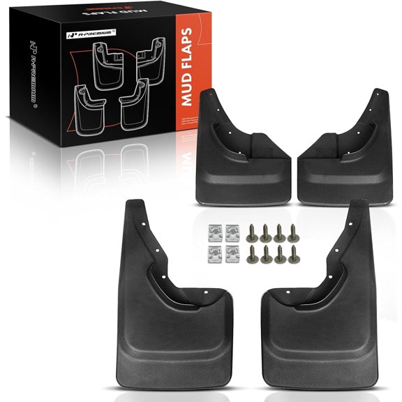 A-Premium Splash Guards Mud Flaps Mudguards Replacement for Grand Cherokee WJ Series 1999-2004 Sport Utility Front and Rear 4-PC