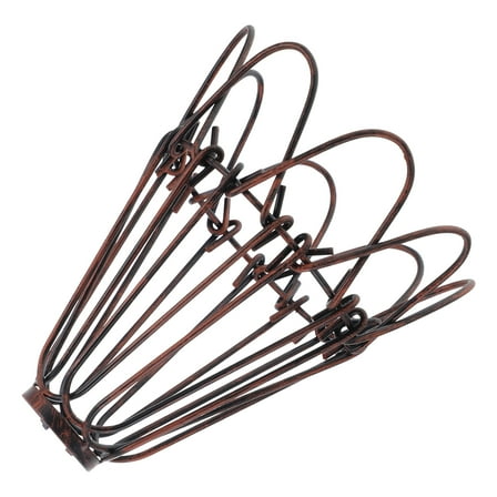 Zehuanyu  Light Shades Flower Bed Fence Hanger Hook Clothes Dark Brown