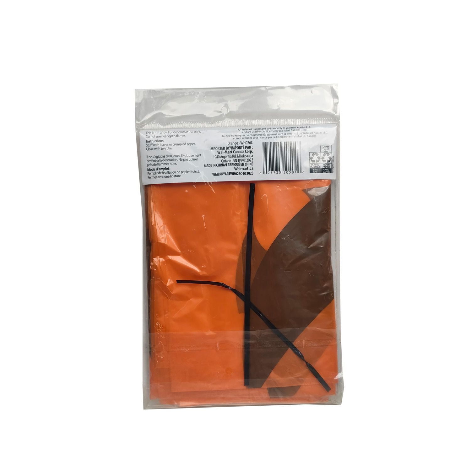 Façon de célébrer les sacs de feuille 2pk feuille sacs 24inx30in taille pour la décoration de cour d’amusement