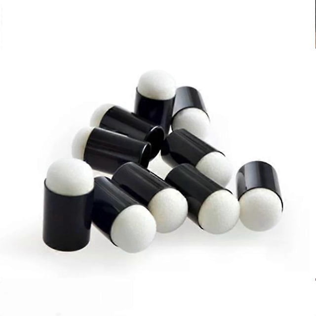 10Pcs/Set Finger Painting Sponge Daubers Sponger Foam Applying Ink Chalk Inking Staining Handmade Painting Craft Tools