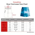 thumbnail image 2 of Rokka&Rolla Boys' Quick Dry Board Shorts Mesh Lined Swim Trunks, UPF 50+, Sizes 4-18, 2 of 10