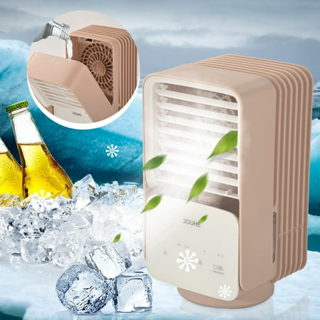 

2023 Summer Savings Clearance! WJSXC Portable Air Conditioner Fan Rechargeable Evaporative with 3 Speeds 7 Colors Multicolor