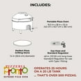 thumbnail image 5 of Pizzacraft Pizzeria Pronto Outdoor Pizza Oven - Lightweight, Portable, 5 of 6