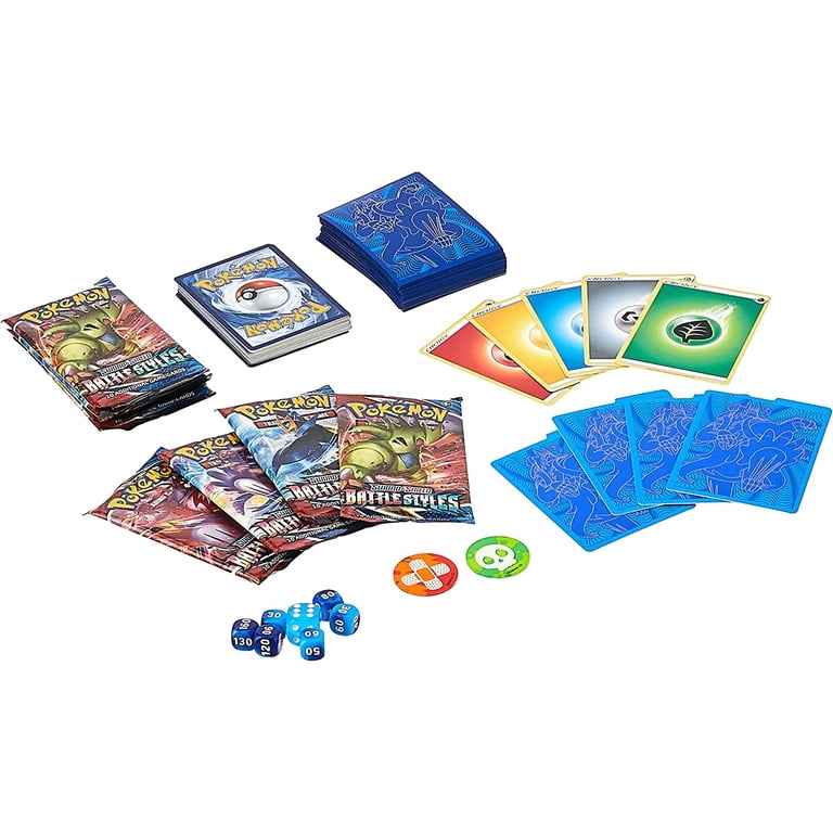 Pokemon TCG: Sword & Shield Battle Styles - Blue Elite Trainer Box - Urshifu Rapid Strike Style