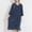 Navy, variant on LSLJS Robes for Women Knit Bathrobe Soft Lightweight Knee Length Loungewear Long Bathrobe Lightweight Night-robe, Robes Gifts for Women