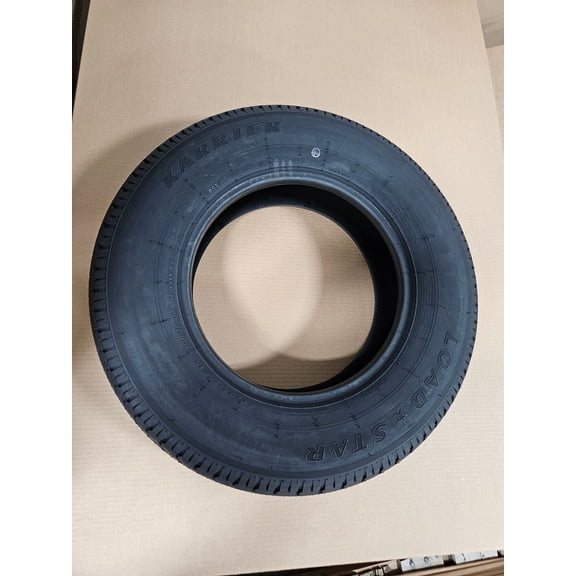 ST205/75R15 Radial Trailer Tire / Load Range D / Black Wall / 8 Ply