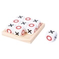 thumbnail image 3 of Juego de madera Tic TAC Toe, juegos de rompecabezas de , juego de mesa de centro clásico para rellenos de bolsas de regalos para adultos, 3 of 9