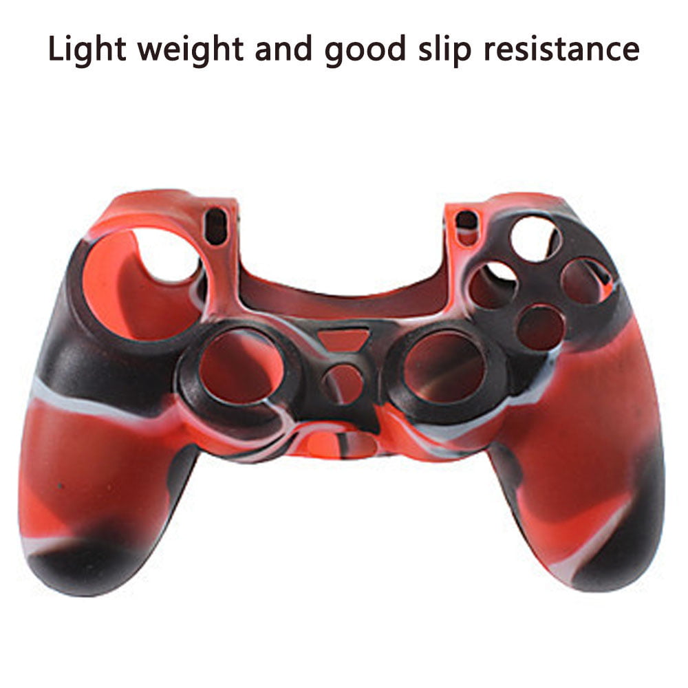 Controller Protective Soft Silicone Gel Rubber Shell Anti Slip Thumb Stick Caps For Playstation 4 Controller Gaming Gamepad Walmart Com