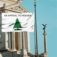 thumbnail image 3 of Fufafayo Appeal To Heaven Tree Flag, Double Sided Polyester Flag with Canvas Header, Liberty Tree Embroidered Flag, Outdoor Garden Flag with Brass Grommets, 3 of 4
